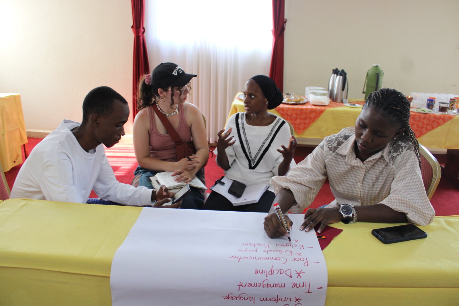 Interactive session at Kolping Hotel